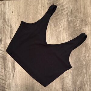 Black Women's Crop Top